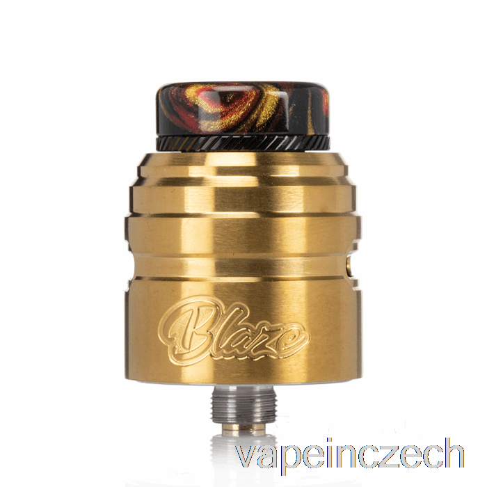 Thunderhead Creations Blaze Solo 24mm Bf Rda Gold Vape Bez Nikotinu